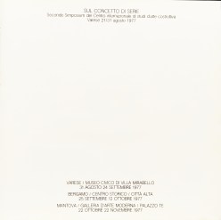 catalogo Alberto Zilocchi 1977