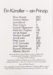 catalogo Alberto Zilocchi 1979